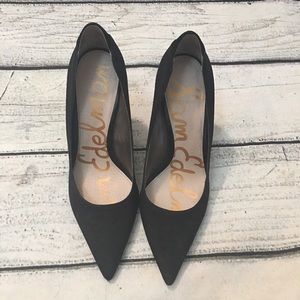 Black Sam Edelman heels size 5 1/2